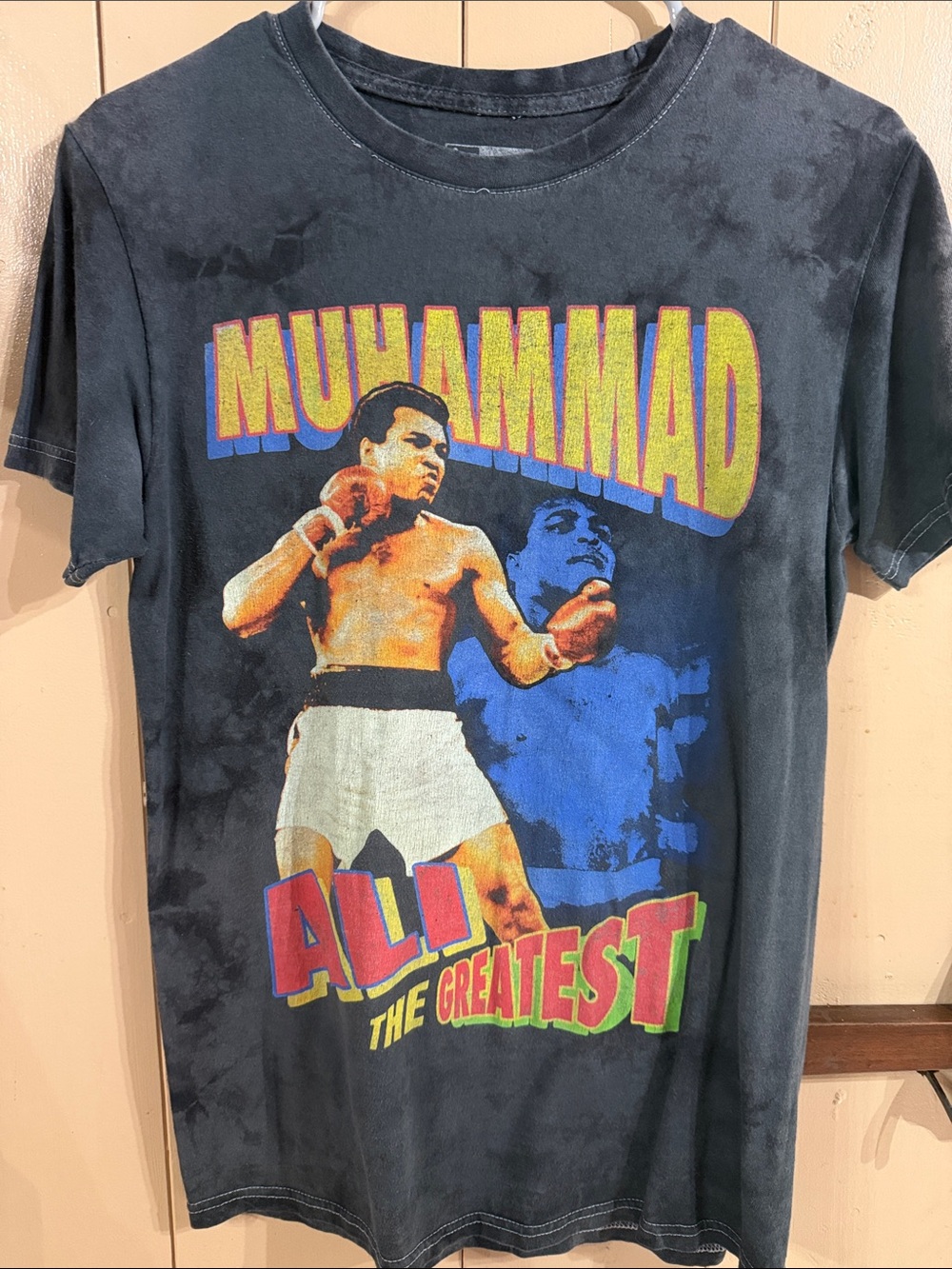 Black Muhammad Ali Graphic Tee - The Greatest Short Sleeve Shirt